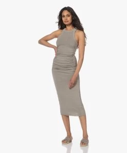 James Perse Cut Away Jersey Tank Jurk - Silt Pigment -JAMES PERSE WINKEL 230424 b4b3b41d cc6d 4d53 8ca4 79c333341e5b