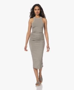 James Perse Cut Away Jersey Tank Jurk - Silt Pigment -JAMES PERSE WINKEL 230424 dcbcf03f 8feb 4765 ae0d 0c3e38f1f7a2