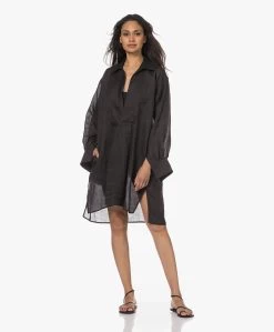 Su Paris Popi Ramie Jurk - Zwart -JAMES PERSE WINKEL 230425 5a34505d 8de9 45b0 9b08 6201f60508cb