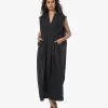 Su Paris Dafne Seersucker Viscose-Zijde Maxi Jurk - Zwart -JAMES PERSE WINKEL 230425 674f304f 9063 4d8c bfe7 b693e80e9ec7