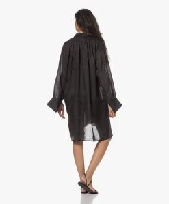 Su Paris Popi Ramie Jurk - Zwart -JAMES PERSE WINKEL 230425 8076a229 bb4f 4ac1 aa89 97e69c3256e2