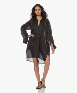 Su Paris Popi Ramie Jurk - Zwart -JAMES PERSE WINKEL 230425 a11875f0 1fcd 4430 b3b8 ab35e061ae6a