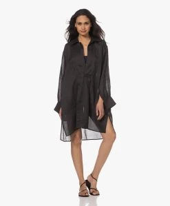 Su Paris Popi Ramie Jurk - Zwart -JAMES PERSE WINKEL 230425 cb6d95bb a739 4b4b 9acb a246cf2b92fe