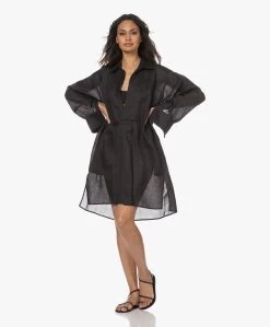 Su Paris Popi Ramie Jurk - Zwart -JAMES PERSE WINKEL 230425 d79d5cf3 945c 4aa0 b6a7 c964404c69d2