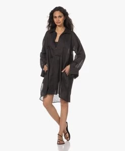 Su Paris Popi Ramie Jurk - Zwart -JAMES PERSE WINKEL 230425 e9868b03 6bb7 42f3 8471 df7ceb8176b6