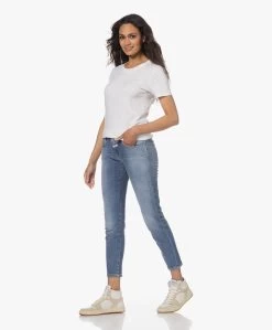 American Vintage Sonoma Katoenen Slub T-Shirt - Wit -JAMES PERSE WINKEL 230501 031b108d edcb 489d 9f03 a097729d11d7