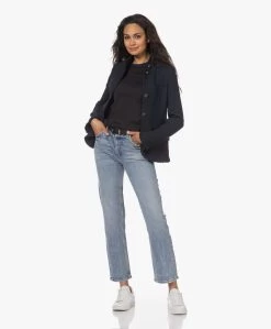 Rag & Bone Mini Slub Boyfriend Pima Katoenen T-Shirt - Zwart -JAMES PERSE WINKEL 230501 09268685 dd17 4d70 81b0 302496cc64d8