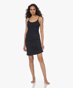 Lasalle Jersey Lyocell Spaghettijurk - Navy -JAMES PERSE WINKEL 230501 55bd82ac e069 4df1 a6f0 86645dcf343f