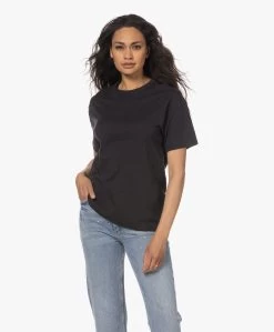 Rag & Bone Mini Slub Boyfriend Pima Katoenen T-Shirt - Zwart -JAMES PERSE WINKEL 230501 570a1e36 409c 4687 b3b1 187b109003c6