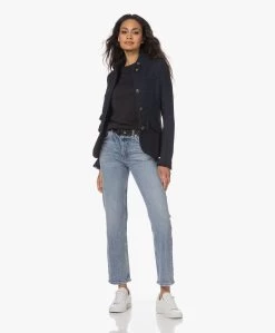 Rag & Bone Mini Slub Boyfriend Pima Katoenen T-Shirt - Zwart -JAMES PERSE WINKEL 230501 5925cc5e 290d 4d74 accc 13136123a445