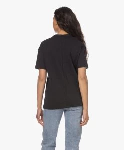 Rag & Bone Mini Slub Boyfriend Pima Katoenen T-Shirt - Zwart -JAMES PERSE WINKEL 230501 7247a38c 9403 481d b4bc 8a991a3b05d4