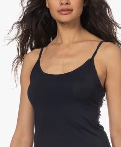 Lasalle Jersey Lyocell Spaghettijurk - Navy -JAMES PERSE WINKEL 230501 a2307193 a6f7 4afa 9efc 321bb50c2f11