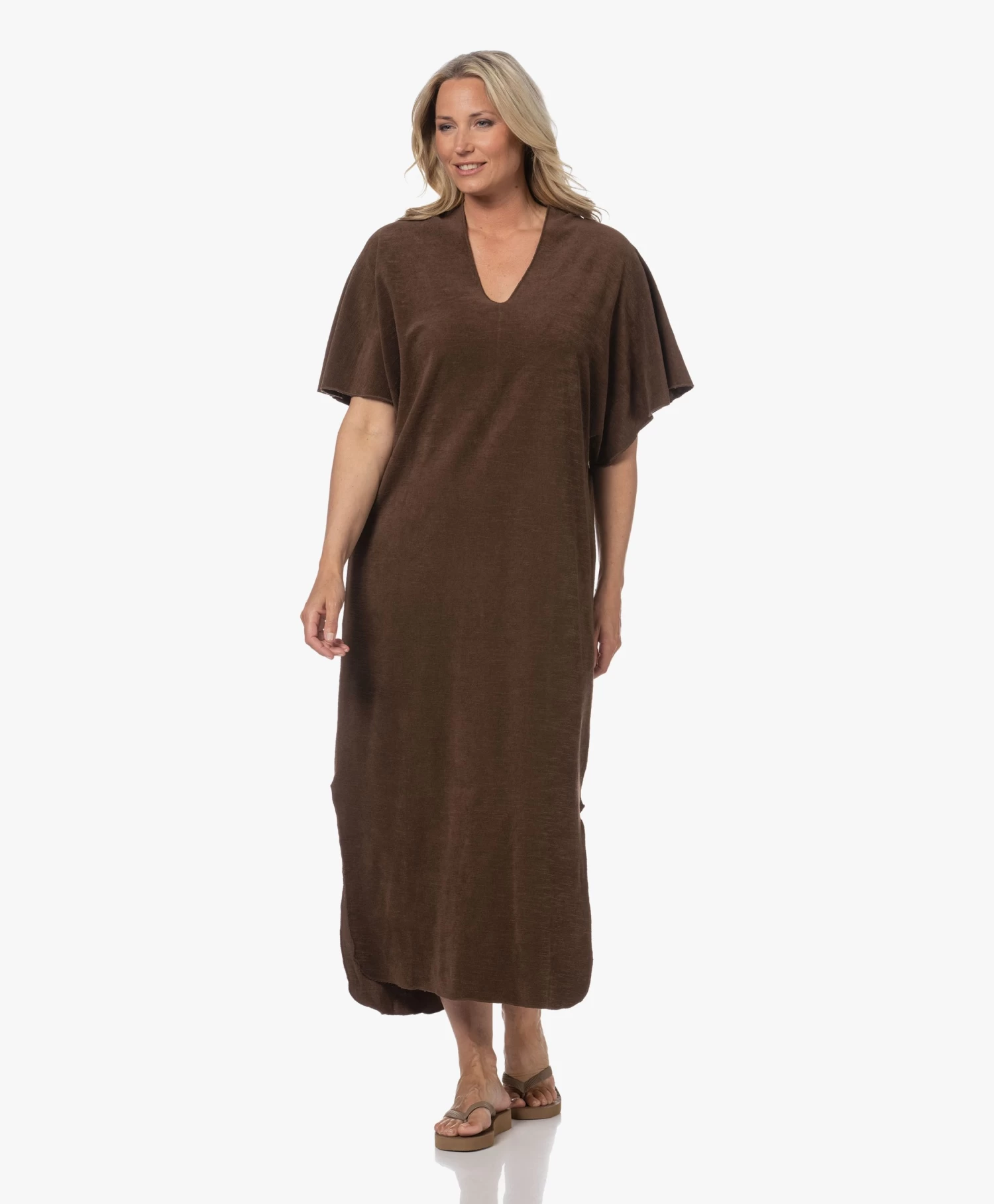 Speezys Amsterdam Kaftan No.1 - Chocolade Bruin 12 Speezys Amsterdam Kaftan No.1 - Chocolade Bruin - Afbeelding 10
