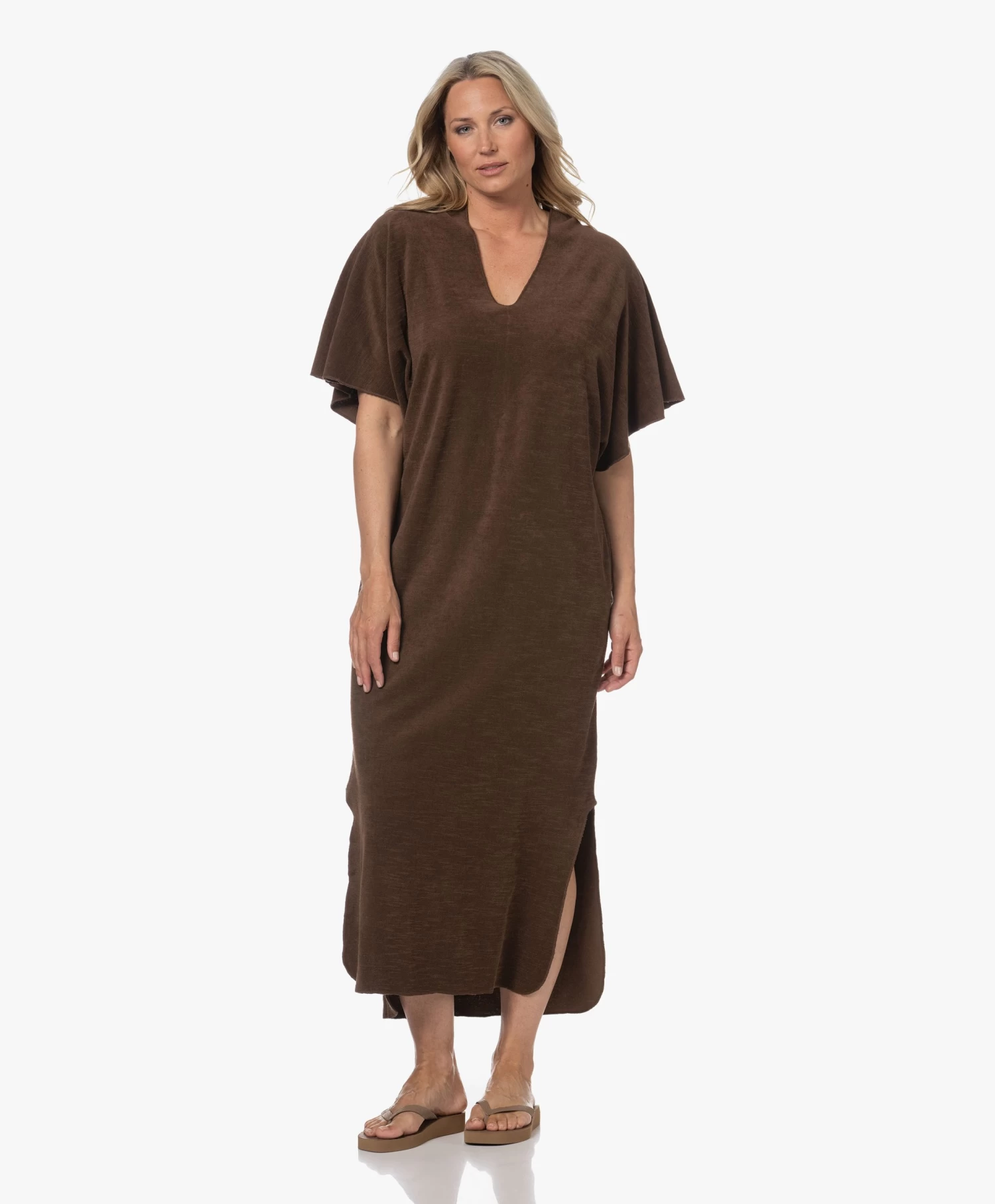 Speezys Amsterdam Kaftan No.1 - Chocolade Bruin 15 Speezys Amsterdam Kaftan No.1 - Chocolade Bruin - Afbeelding 13