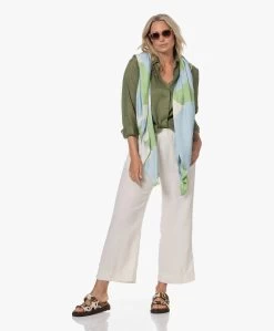 Viveh Bauxite Viscose Print Sjaal/Omslagdoek - Blauw/Groen -JAMES PERSE WINKEL 230502 b0ac35a4 0589 4eeb b80c 4d225023e819