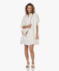Woman By Earn Milou Linnen Tuniekjurk - Off-White -JAMES PERSE WINKEL 230508 1f5660f9 37f5 4b2f 9c68 0649f5e6cd99
