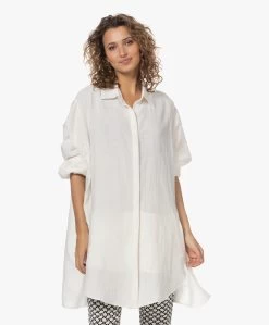 Woman By Earn Milou Linnen Tuniekjurk - Off-White -JAMES PERSE WINKEL 230508 55df9bb4 9a2b 4c90 9f1b 97520922553b