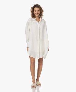 Woman By Earn Milou Linnen Tuniekjurk - Off-White -JAMES PERSE WINKEL 230508 a37ffec4 1ee2 4673 a0b5 dd4882a11971