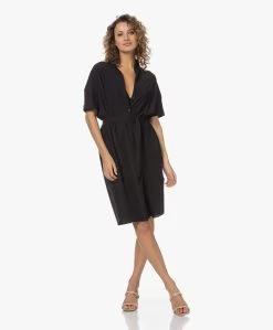 Japantky Niko Knielange Travel Jersey Jurk - Diepzwart -JAMES PERSE WINKEL 230510 9506068a dd84 45e3 b84d 73cef5c51370