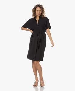 Japantky Niko Knielange Travel Jersey Jurk - Diepzwart -JAMES PERSE WINKEL 230510 dd226579 89a1 432b 96a2 95bbd18faa33