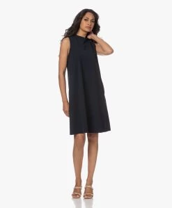 Japantky Amya Travel Jersey Mouwloze A-Lijn Jurk - Zwartblauw -JAMES PERSE WINKEL 230516 be10293e d73d 4026 9ce0 227b76a95fa8