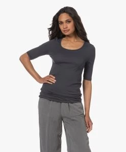 Humanoid Hayden T-Shirt Met Halflange Mouwen - Graphite -JAMES PERSE WINKEL 230516 c7356dee af3e 4946 8873 e0817ec6315d