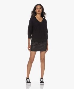 Iro Treci Lamsleren Mini Rok - Zwart -JAMES PERSE WINKEL 230516 f7ce4d78 de93 42d8 b732 6aaafd1702e8