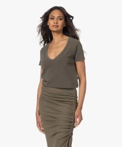 James Perse V-Hals T-Shirt Met Raglanmouwen - Platoon -JAMES PERSE WINKEL 230517 78aa53df d8b3 4216 b6a1 944ec94776a2 1