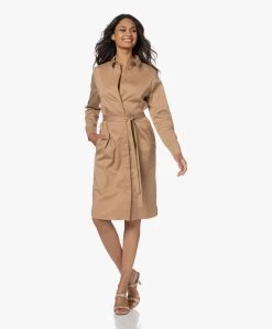 Lasalle Poplin Blousejurk Met Ceintuur - Camel -JAMES PERSE WINKEL 230517 9fb1ee45 8829 46c4 81af ba1cae7152fc