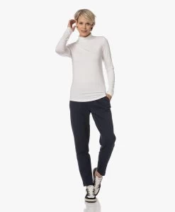 Lasalle Tencel Jersey Colshirt - Panna -JAMES PERSE WINKEL 230523 37d913fc f88d 4171 8df4 216cf827bb83