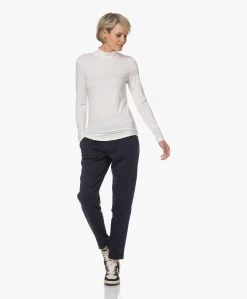 Lasalle Tencel Jersey Colshirt - Panna -JAMES PERSE WINKEL 230523 4edeb770 57b6 492c b0c7 0e228c794392