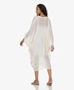 Su Paris Bahia Katoenen Kaftan Met Streepstructuur - Off-White -JAMES PERSE WINKEL 230524 043870c6 1e89 4352 9b60 2c068a499b71