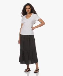 Rails Mary Poplin Midi Strokenrok - Zwart -JAMES PERSE WINKEL 230524 160006ab a6b1 44e7 a36f 268b4e2ff9d8