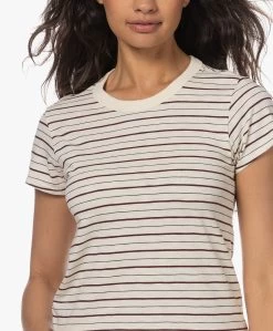 Rag & Bone The Slub Gestreept Pima Katoenen T-Shirt -Off-White/Multi -JAMES PERSE WINKEL 230524 245936fc 9570 46f0 b87a 81e3352eb6f9