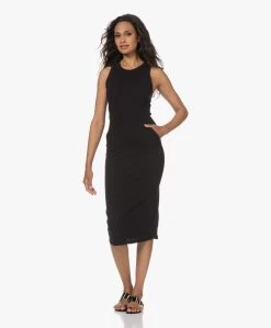 James Perse Dubbellaagse Mouwloze Midi Jurk - Zwart 26 James Perse Dubbellaagse Mouwloze Midi Jurk - Zwart -JAMES PERSE WINKEL 230524 3319ad6d 2bfd 400f 92dd 4d276c41eed2