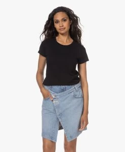 Closed Katoenen Basis T-Shirt - Zwart -JAMES PERSE WINKEL 230524 3c4bb2ff 1513 4919 b682 2460ddea5877