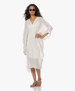 Su Paris Bahia Katoenen Kaftan Met Streepstructuur - Off-White -JAMES PERSE WINKEL 230524 42975134 6965 4d41 a2b4 9e096042c565