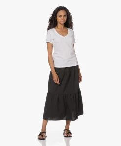 Rails Mary Poplin Midi Strokenrok - Zwart -JAMES PERSE WINKEL 230524 5c0f7644 aed8 406c 9a52 faf24f49f2e3