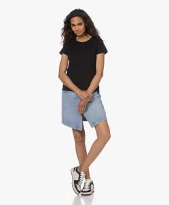 Closed Katoenen Basis T-Shirt - Zwart -JAMES PERSE WINKEL 230524 6b589298 6407 4d2e a560 bf132b2b6b6e