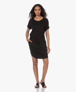 Michael Stars Valerie Modal-Katoen Jersey Jurk - Zwart -JAMES PERSE WINKEL 230524 895a092d 63ff 4386 b4a1 2ac9b85cad81