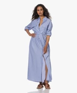 Su Paris Raya Chambray Maxi Blousejurk - Sky Blue -JAMES PERSE WINKEL 230524 8f5346c2 3c9b 4e91 b0ec 94cbff616c6b