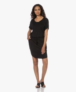 Michael Stars Valerie Modal-Katoen Jersey Jurk - Zwart -JAMES PERSE WINKEL 230524 933888d6 a328 4097 82ed adada570193f