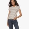 Rag & Bone The Slub Gestreept Pima Katoenen T-Shirt -Off-White/Multi -JAMES PERSE WINKEL 230524 adf0ad80 06a3 4f14 9e91 8201371768ff