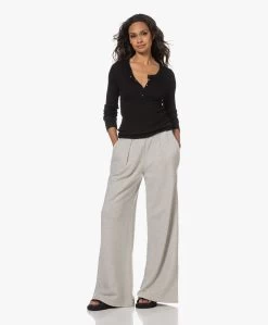 Michael Stars Kit Henley Rib Jersey Longsleeve - Zwart -JAMES PERSE WINKEL 230524 bc348498 bc82 495e b65a 17f437e16193