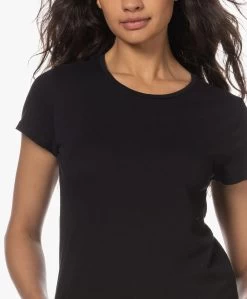 Closed Katoenen Basis T-Shirt - Zwart -JAMES PERSE WINKEL 230524 ceceda7f 2ee7 4caa b7b7 0c09ed27a52f