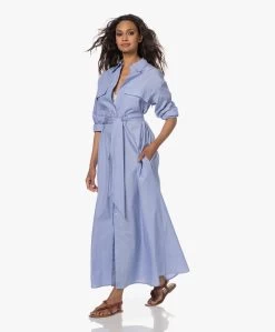 Su Paris Raya Chambray Maxi Blousejurk - Sky Blue -JAMES PERSE WINKEL 230524 e91edf6d 50aa 4d47 8027 89f1ec9e70e0