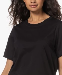 Drykorn Kirani Boxy Katoenen T-Shirt - Zwart -JAMES PERSE WINKEL 230524 f8abd9ec 9427 4dba a206 0d7693b17b92