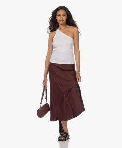 Róhe Panelled Midi Rok - Mulberry -JAMES PERSE WINKEL 230525 cf2b6d40 d7af 4823 8b17 ff78fed7389e
