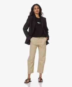 Iro Dalya Katoenen Print T-Shirt - Zwart -JAMES PERSE WINKEL 230530 046d518b 11f3 4d2f 8e32 9a6fd8fc2991