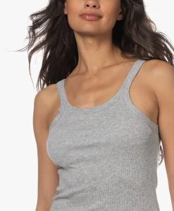 Skin Radika Dubbellaagse Mouwloze Jurk In Pima Katoen - Grijs Mêlee -JAMES PERSE WINKEL 230530 36162f95 5798 4c0c 90b9 bad764d302ef